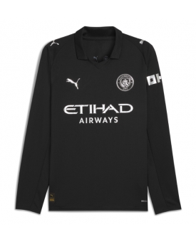 Manchester City Maglia Gara Trasferta Repliche 2025-26 Maniche Lunghe